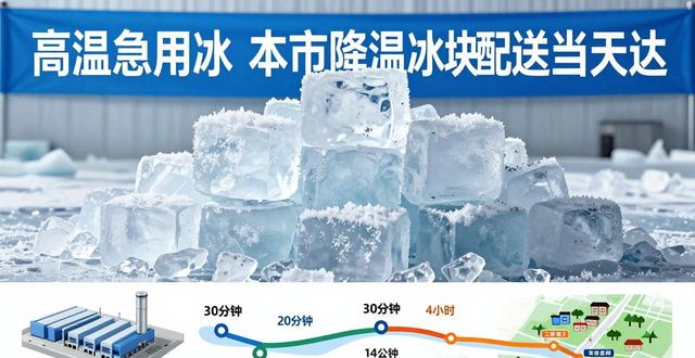 降温冰块配送流程_高效靠谱冰块运输_吴江降温冰块配送